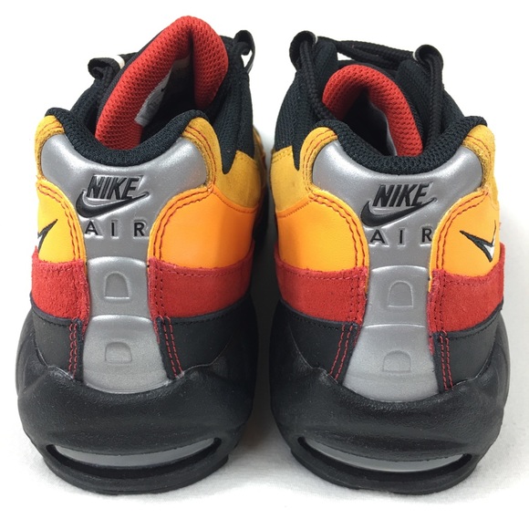 Nike Air Max 95 Raygun Shoes Sneakers Black Kumquat Men's Size 9 new no box - Picture 4 of 8